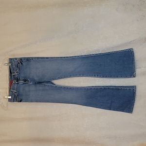 Women AG Adriano Goldschmied Low Rise Flare Jeans Size 26